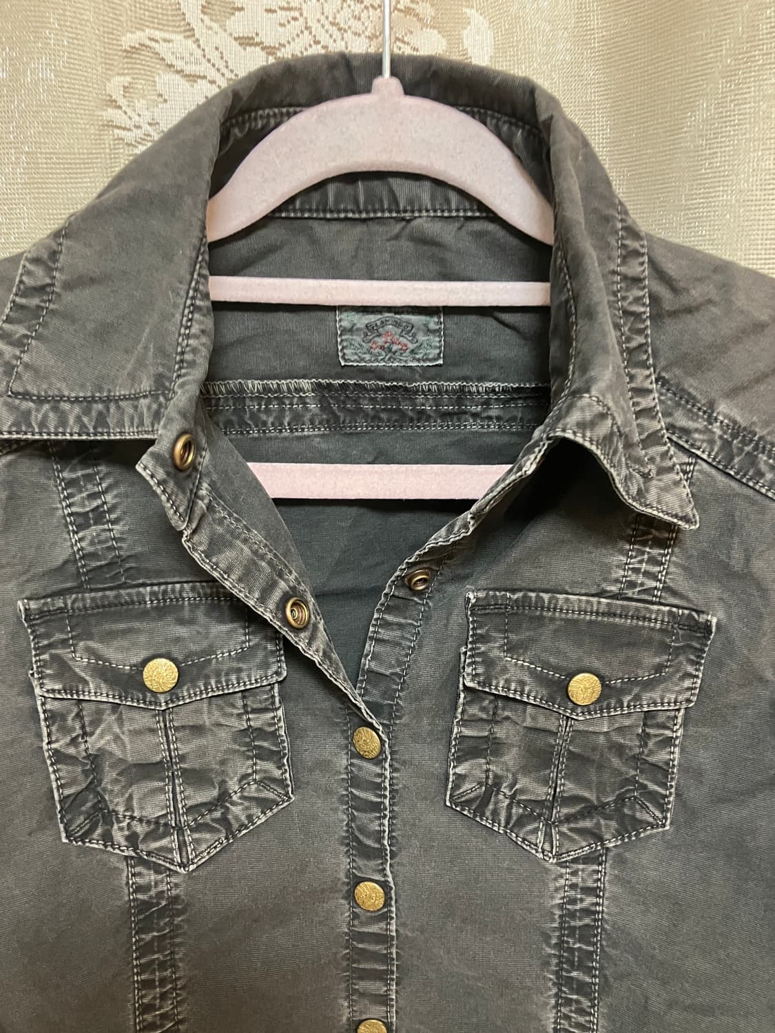 차콜 브라운 셔츠 상품이미지2