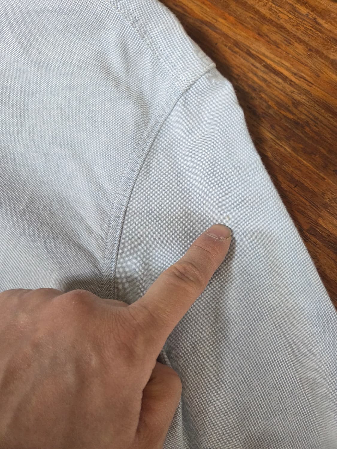 올세인츠 연청 데님 셔츠긴팔 M 상품이미지8