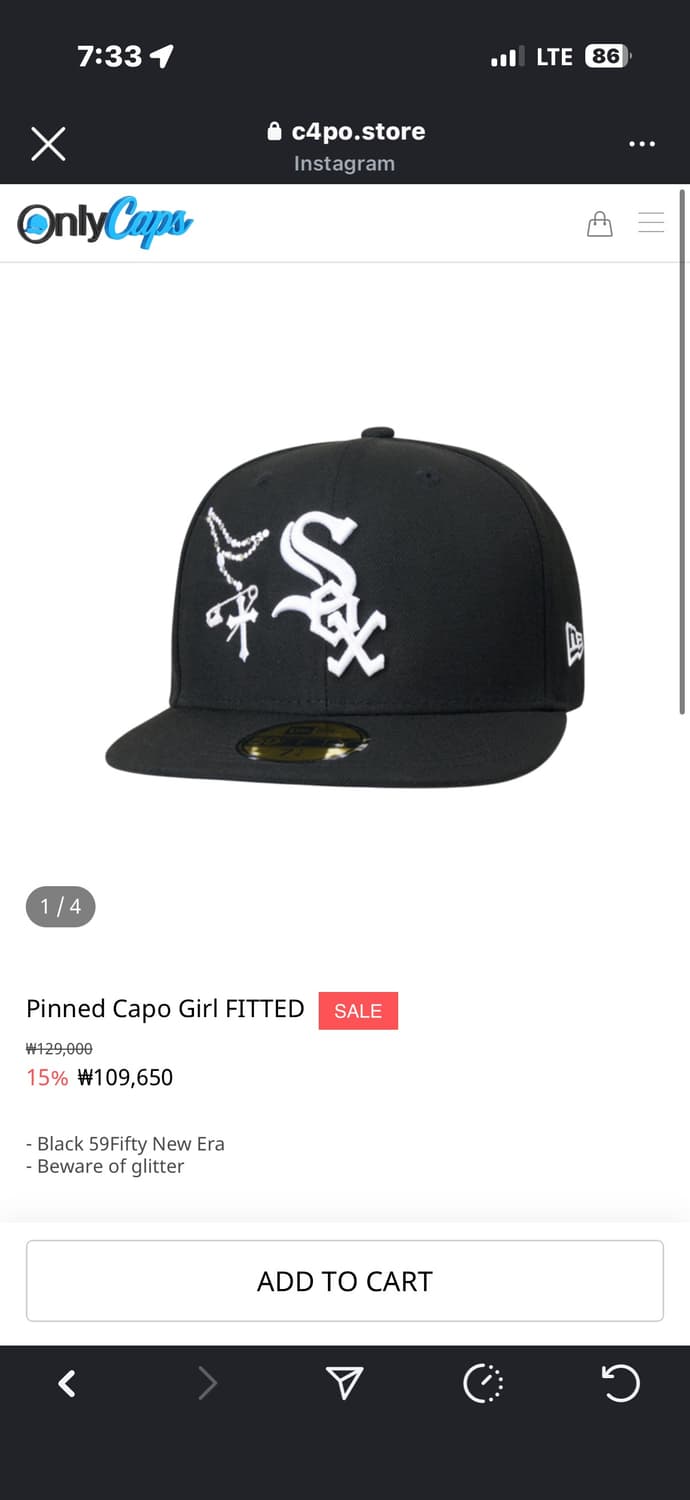 capo 뉴에라 커스텀 모자 상품이미지3