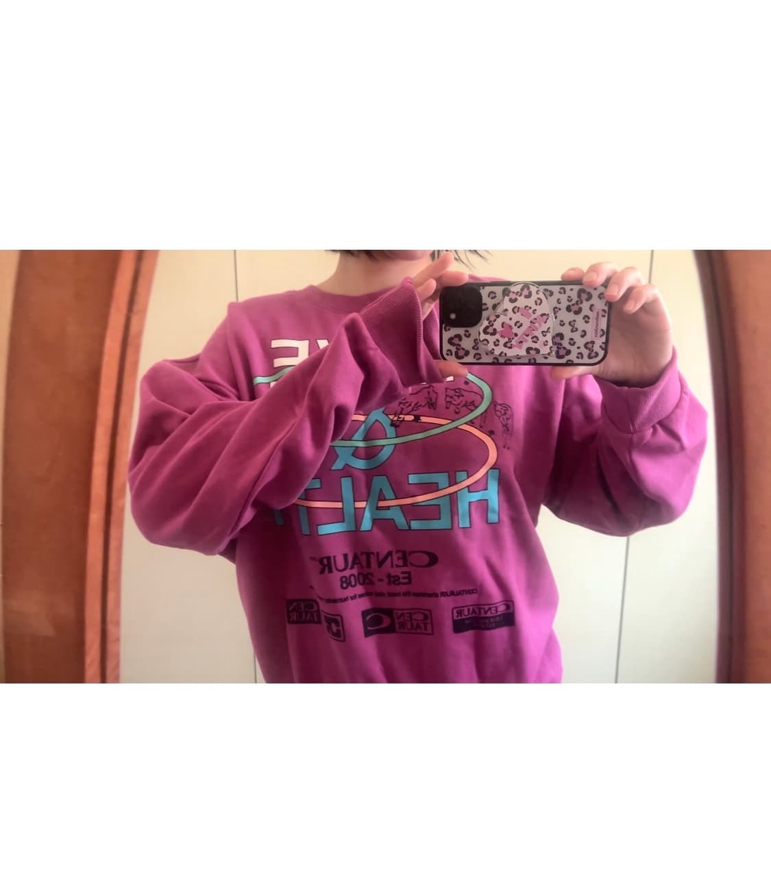 (오늘만!!) 새상품)센토르 LOVE & HEALTH SWEATSHIRT 상품이미지4