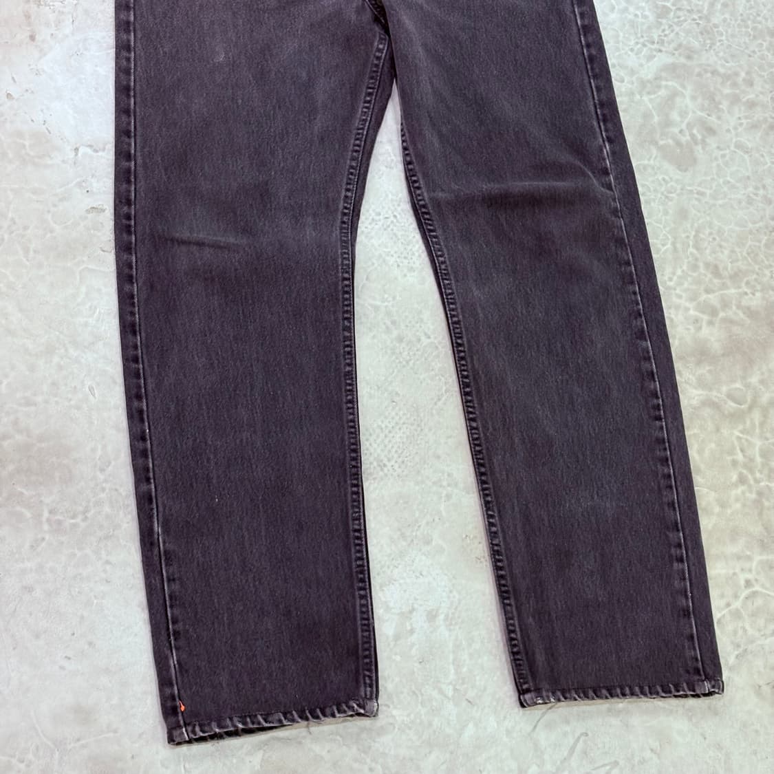 [36/32] USA 🇺🇸 리바이스 505 오렌지 탭 흑청 블랙 상품이미지3