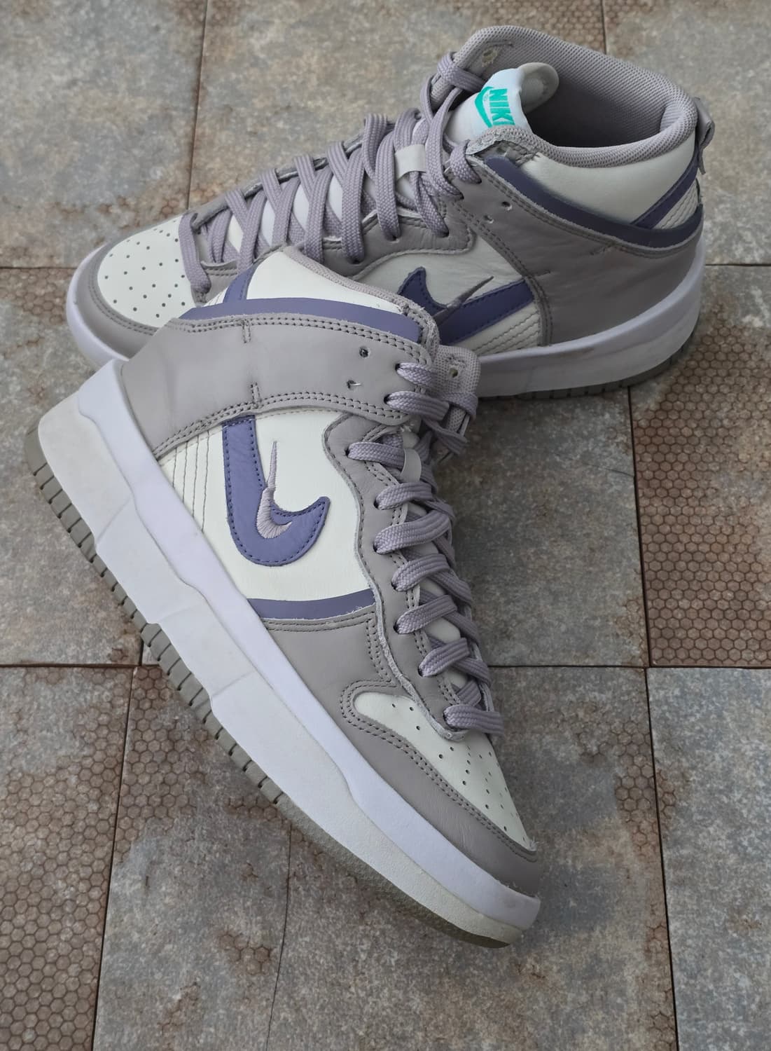 (240)나이키 덩크 하이 업 아이언 퍼플  상품이미지7