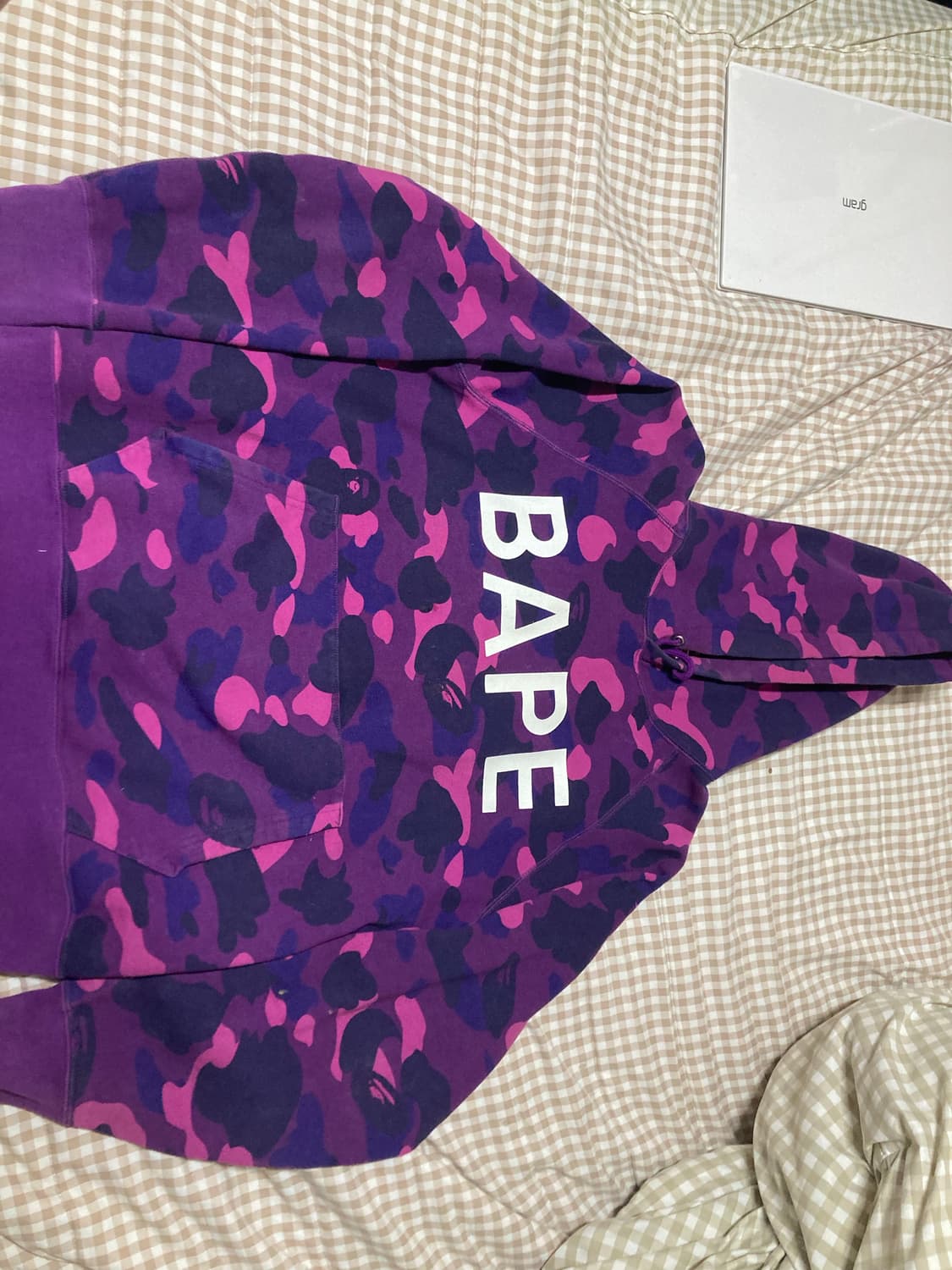 베이프 퍼플카모 m 상품이미지1