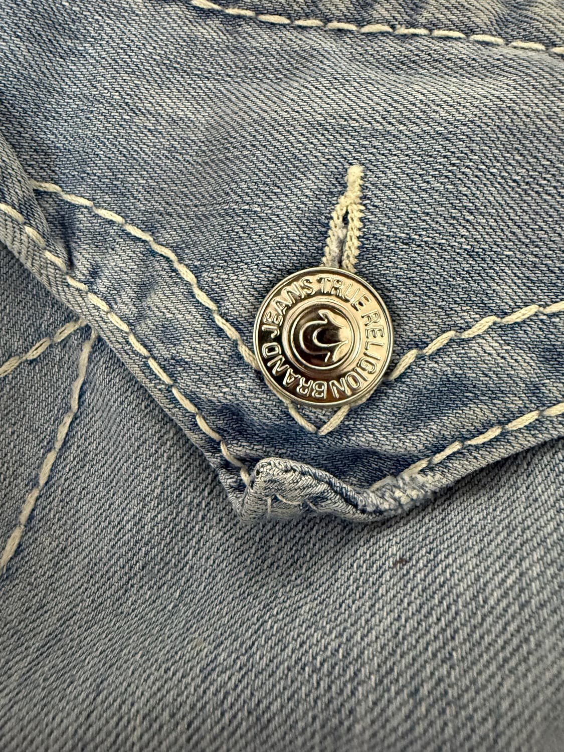 트루릴리젼 찢청 바지 상품이미지3