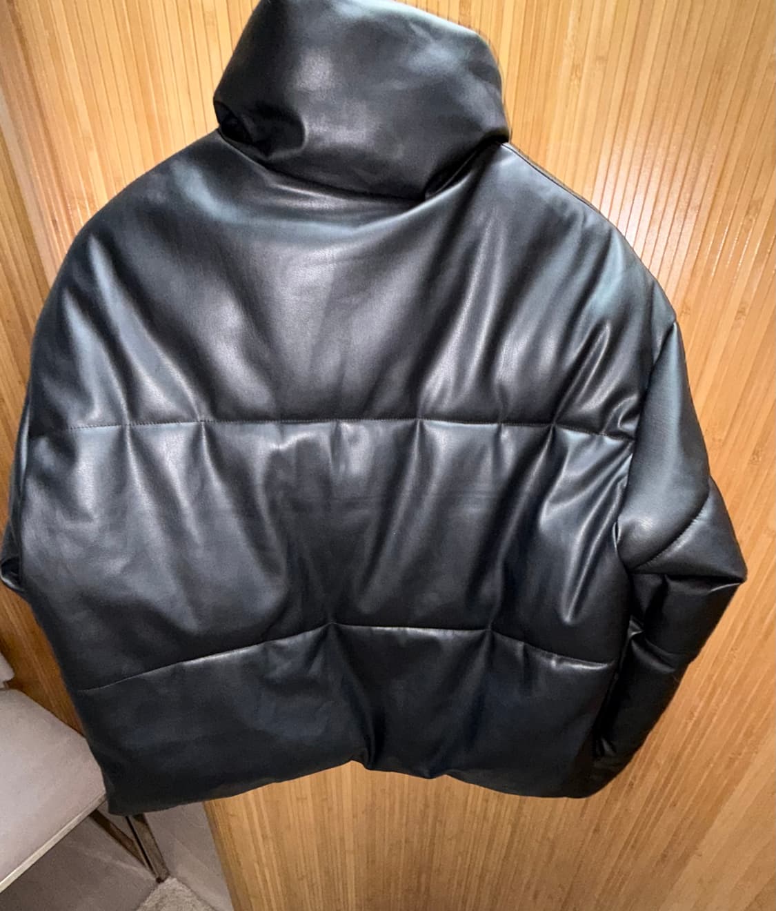 자라 페이크 레더자켓 (국내품절)  상품이미지7