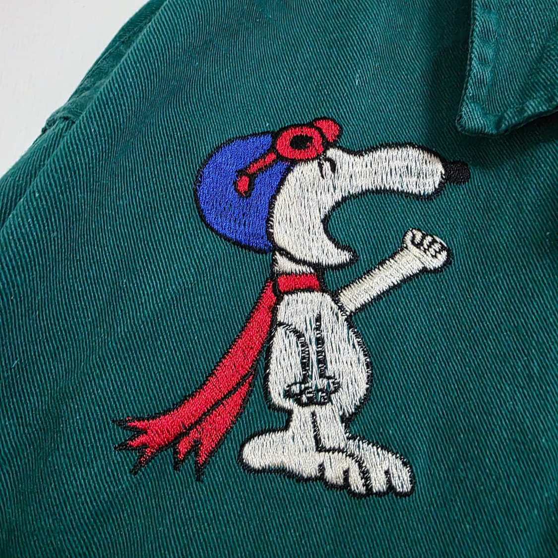 프렌치워크자켓 그린 110사이즈 빈티지 상품이미지3