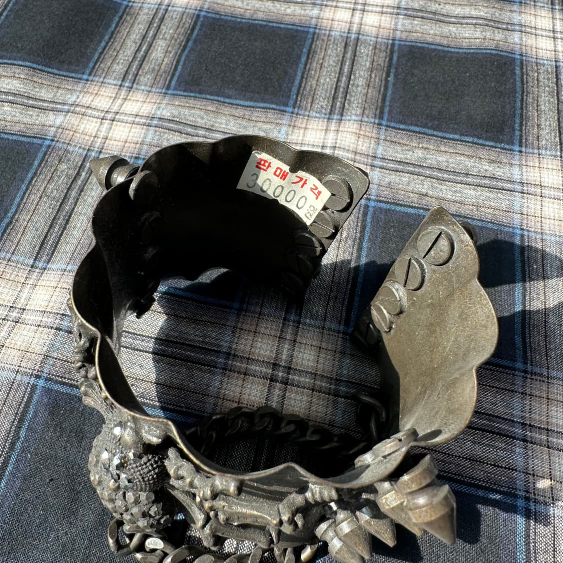 스파이더 뱅글 팔찌 체인 장식(펑크 고스) 상품이미지6