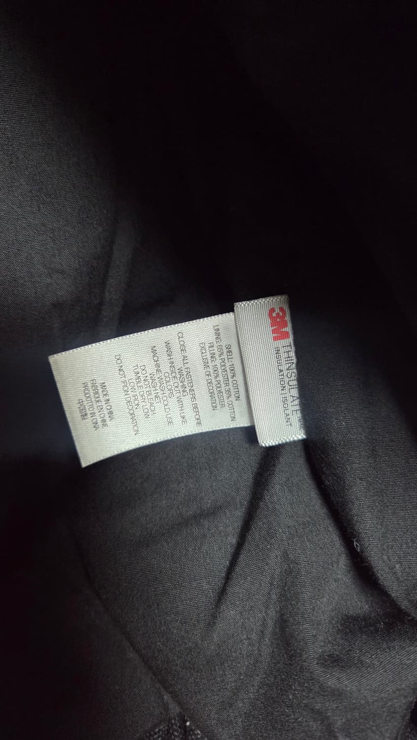 xl) 슈프림 집 오프 슬리브 퀼티드 봄버 자켓 블랙 - 25FW 상품이미지4