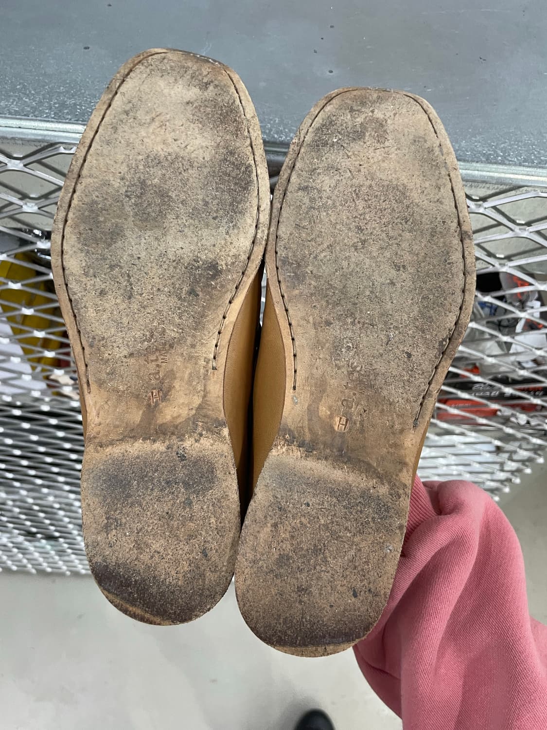 아테스토니 레더 로퍼 브라운 상품이미지6