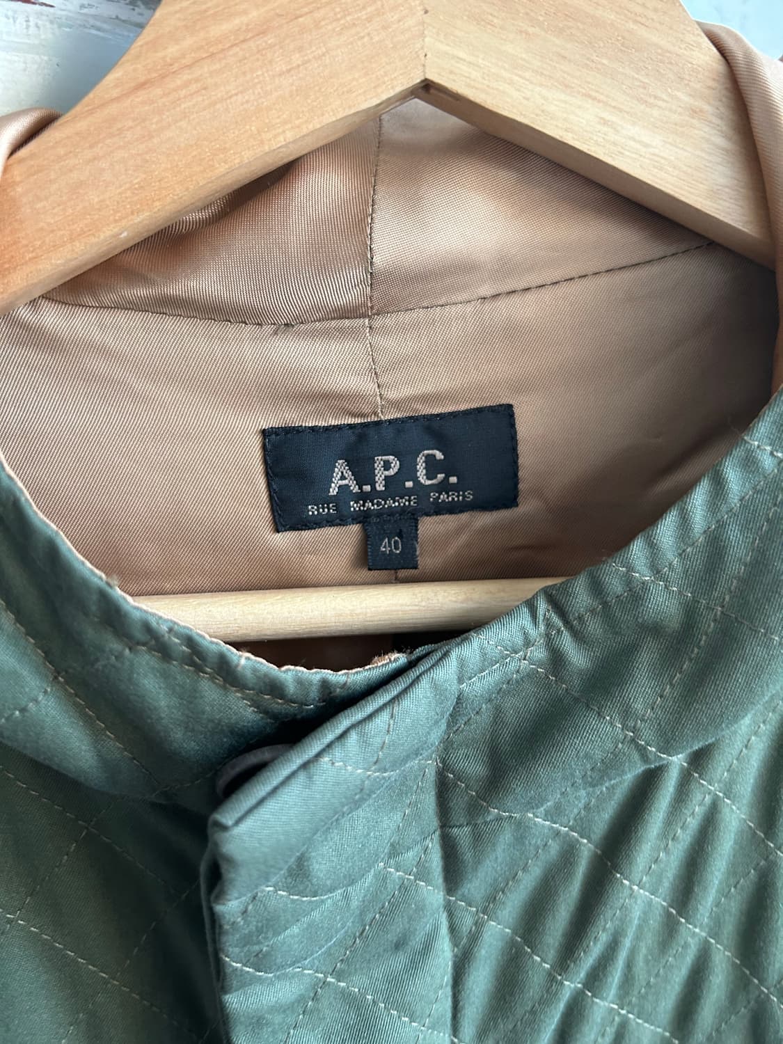 APC 아페쎄 밀리터리 파카 상품이미지3