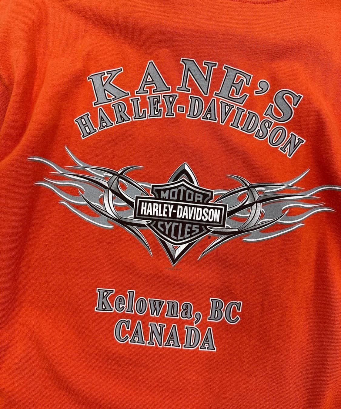 할리데이비슨 롱슬리브 오렌지 상품이미지6