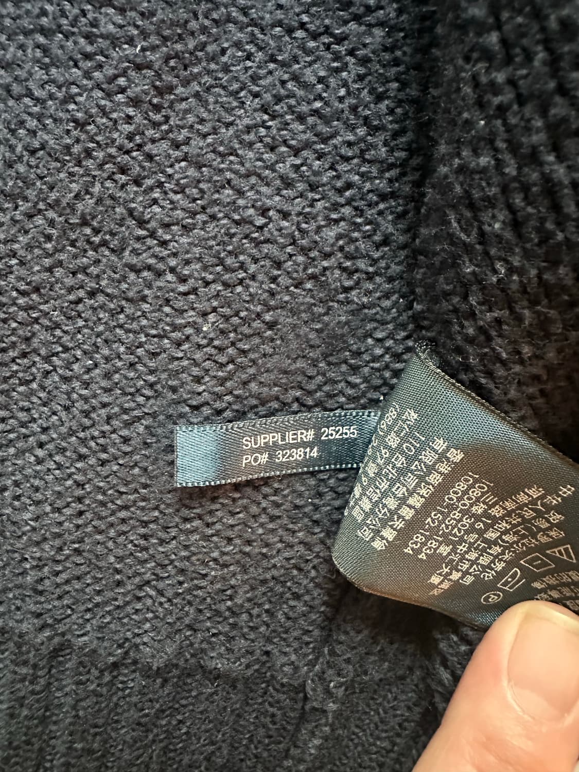 Polo 폴로 빅포니 투웨이 니트 집업 상품이미지4