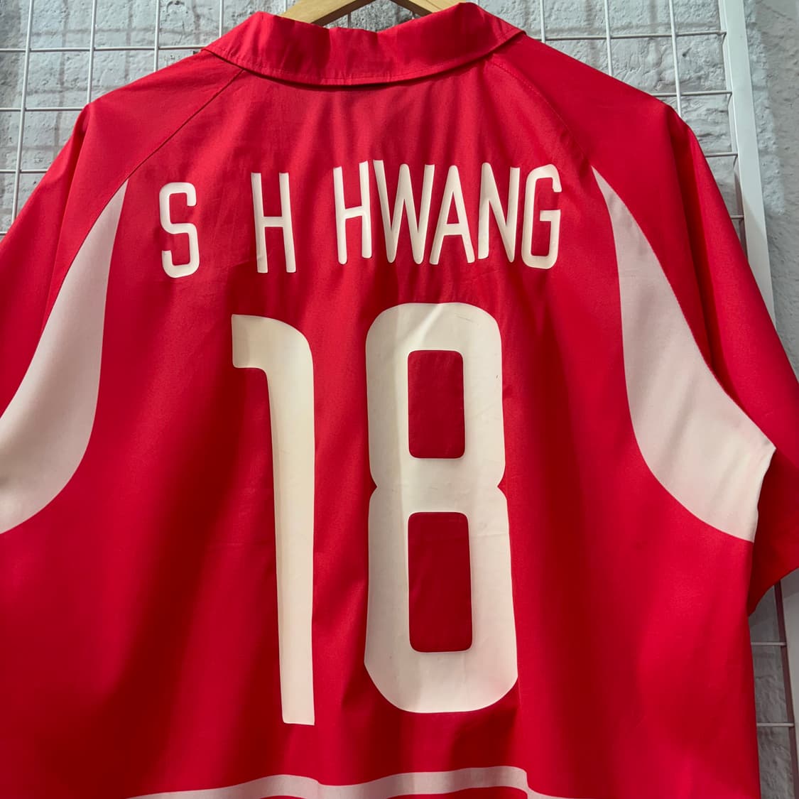 나이키 2002년 월드컵 황선홍 마킹 유니폼 져지 L  상품이미지7
