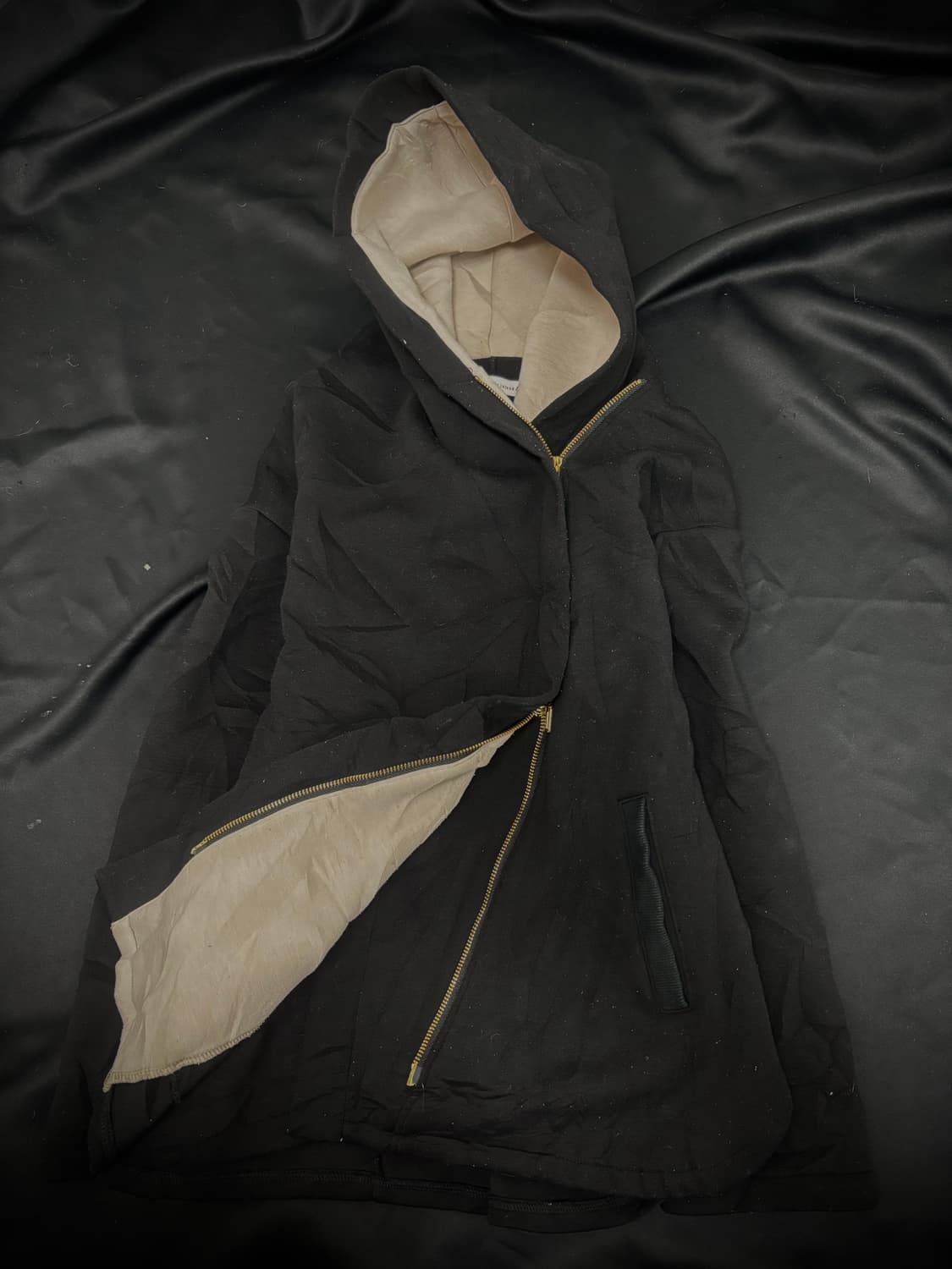 Side Zip Detail Hoodie Zip Up 상품이미지4