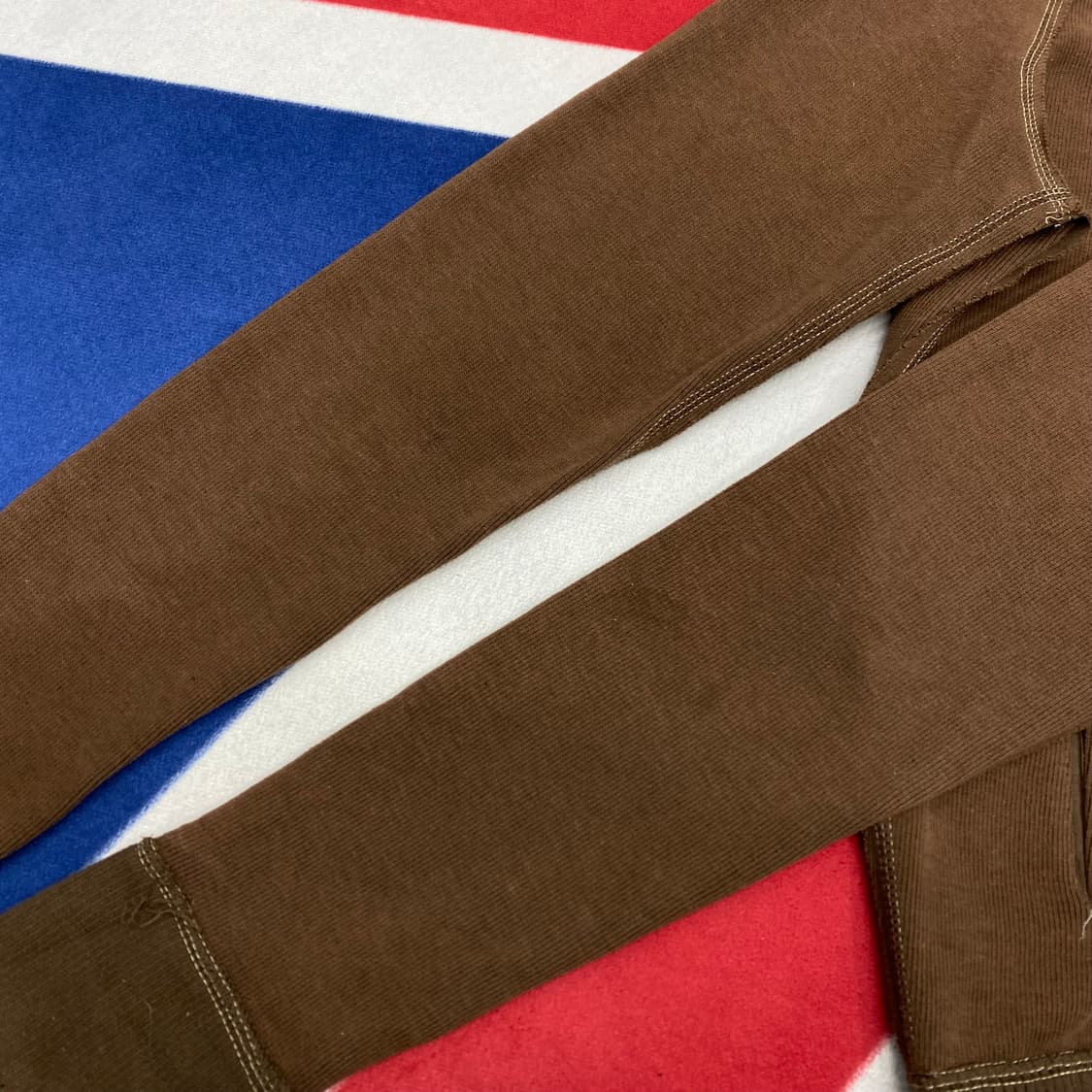 아베크롬비 브라운 져지 M 실측L 상품이미지4