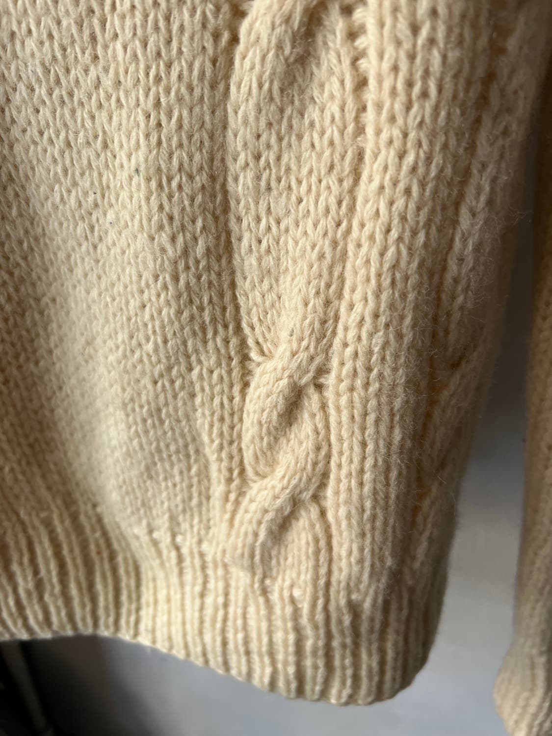 [S]90's 울리치 USA 우먼스 덕 패턴 피셔맨 스웨터 상품이미지5