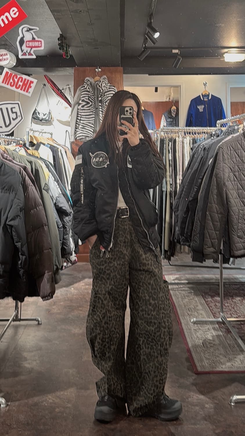 알파인더스트리 나사 NASA MA-1 블랙 리버시블 봄버 항공자켓 S 상품이미지10