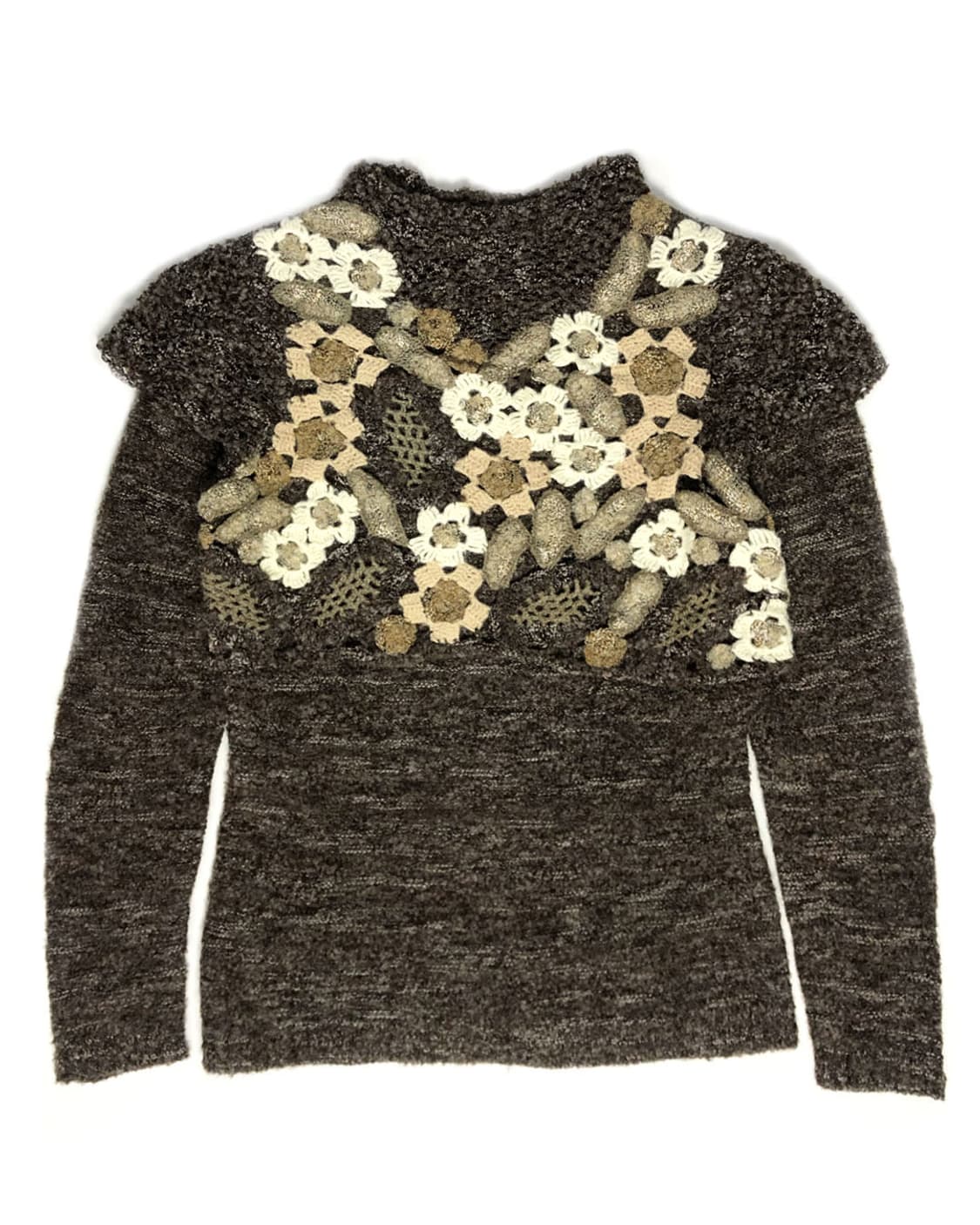 Vintage 레이어드 크로쉐 니트  상품이미지1