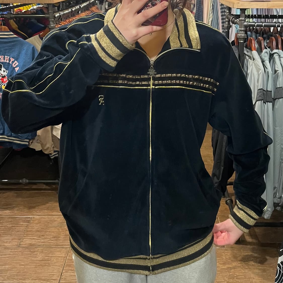 [HI] 빈티지 집업 블랙 상품이미지2