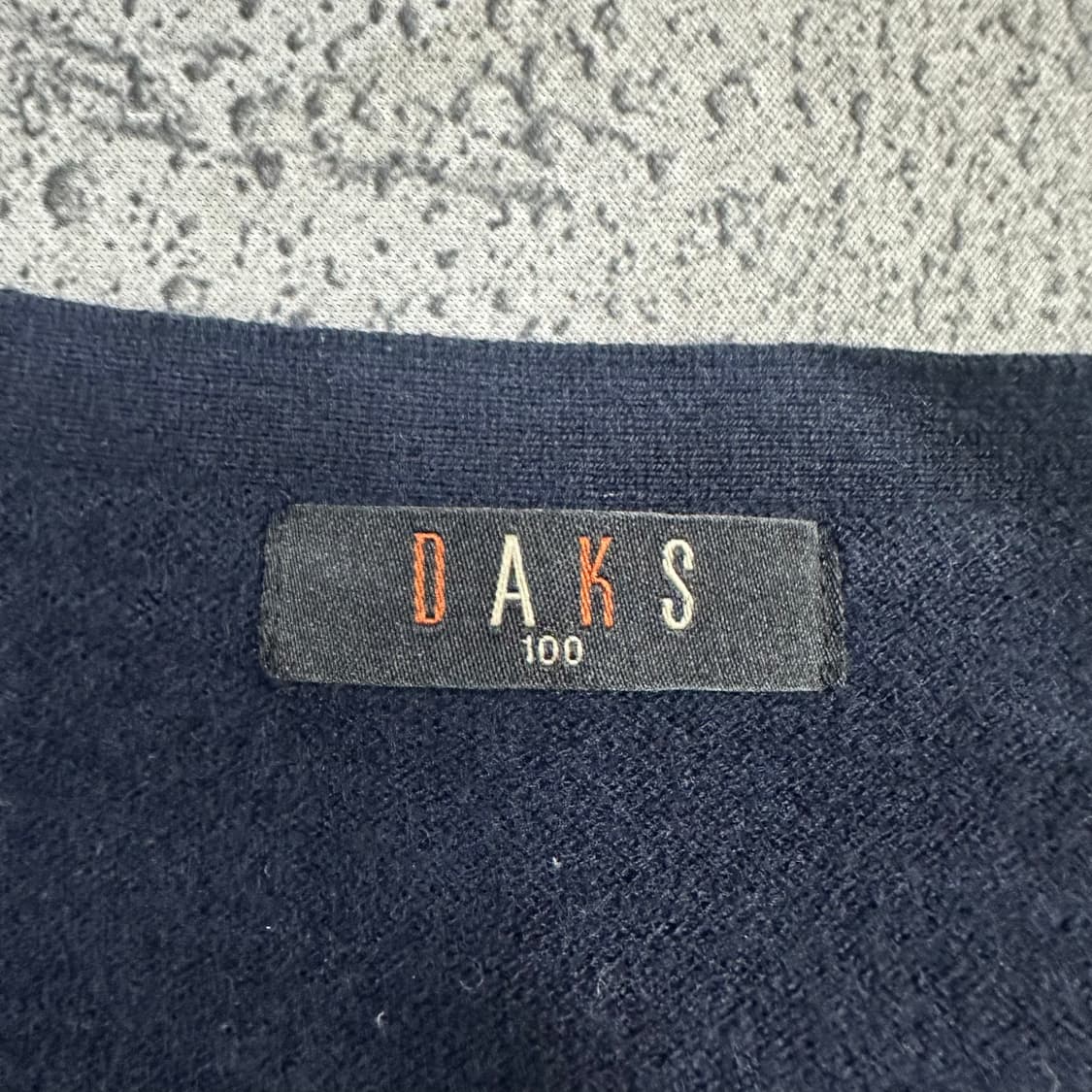 ✨ (만원 빈티지) 닥스 네이비 니트 울 가디건 상품이미지3