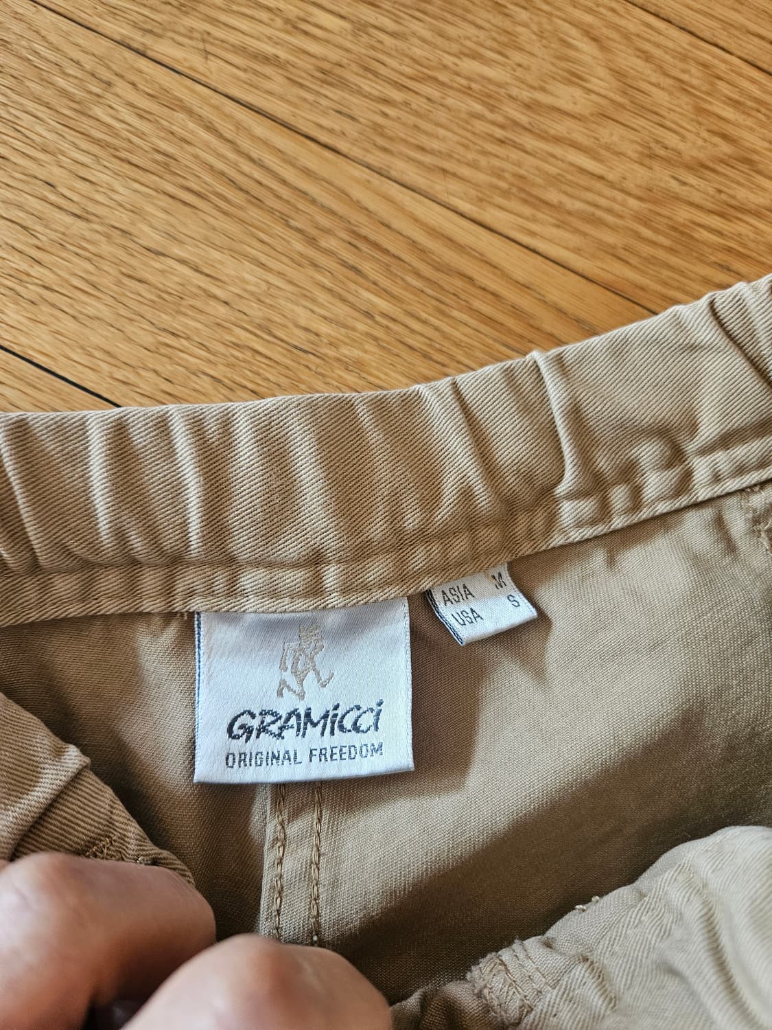 그라미치 치노 베이지 asia m 가젯팬츠 아메카지 클라이밍 등산 일상 상품이미지2