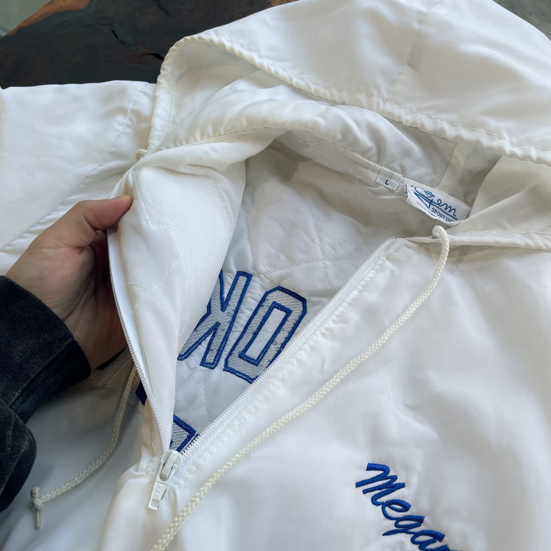 90s Made USA 스포츠 아노락 상품이미지6