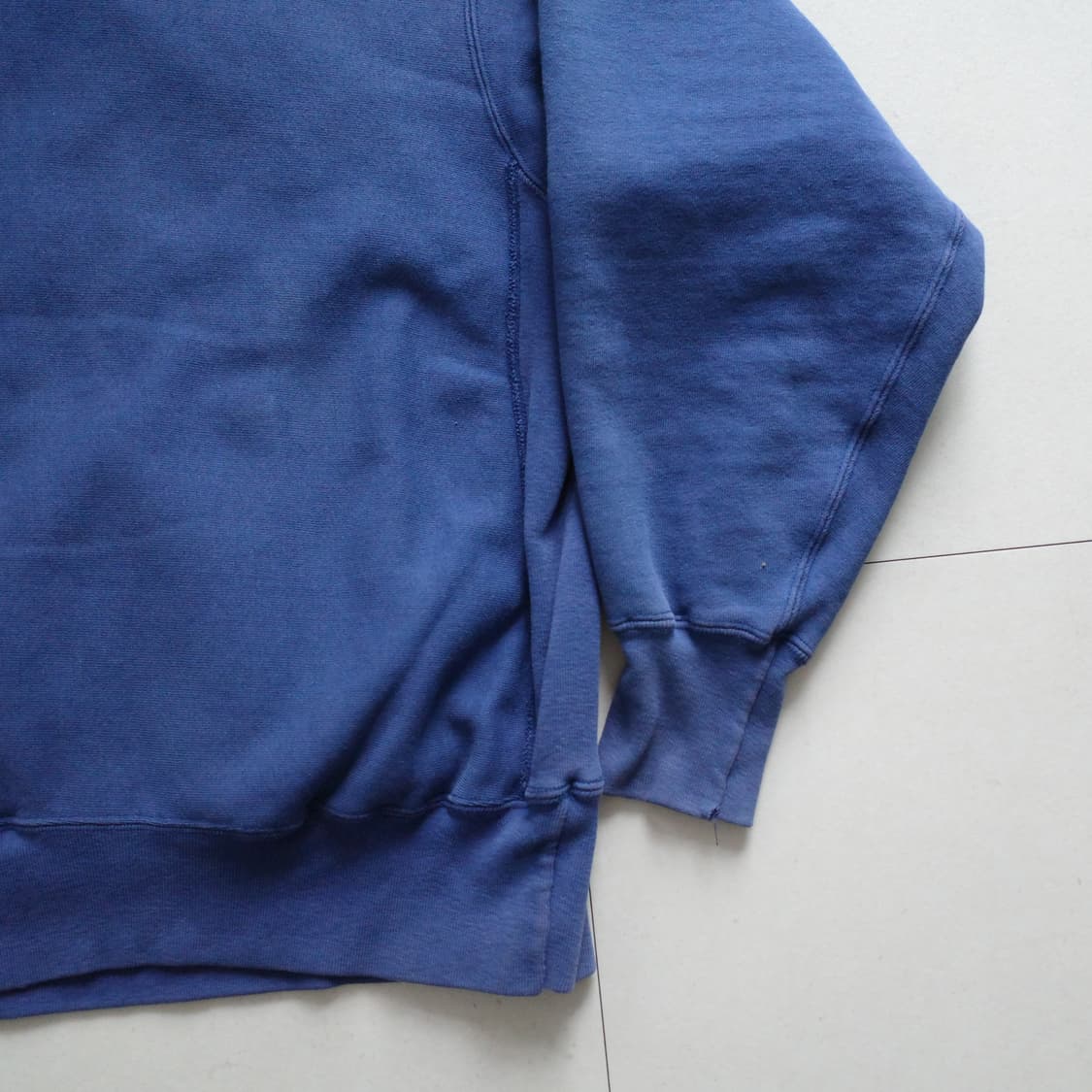 80s 챔피온 리버스위브 USA제 후드 네이비 XL 상품이미지9