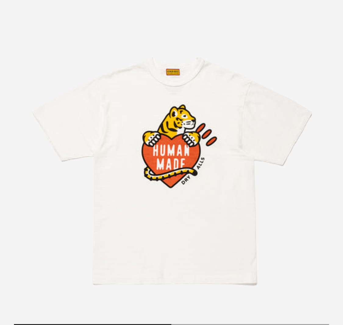 휴먼메이드 호랑이 그래픽티셔츠 L,XL 상품이미지1