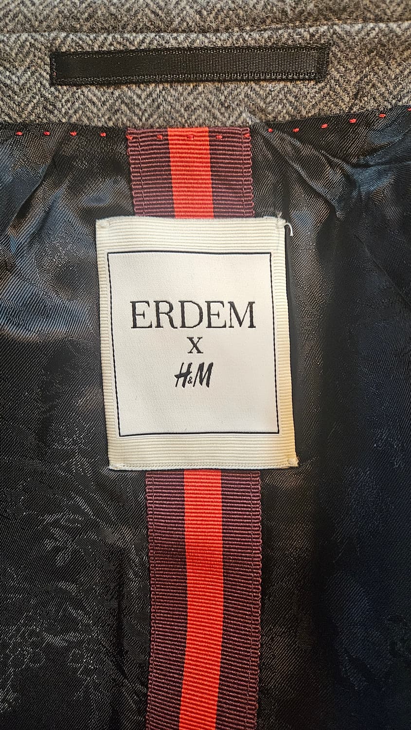 ERDEM X H&M 헤링본 울자켓 (eu44)
 상품이미지2