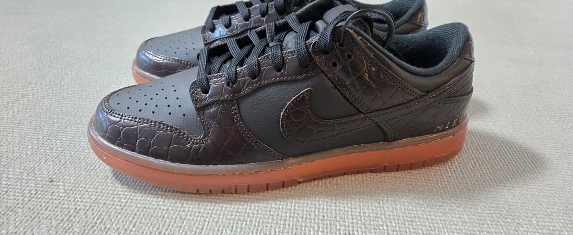 나이키 덩크 로우 블랙브라운 275사이즈  상품이미지1