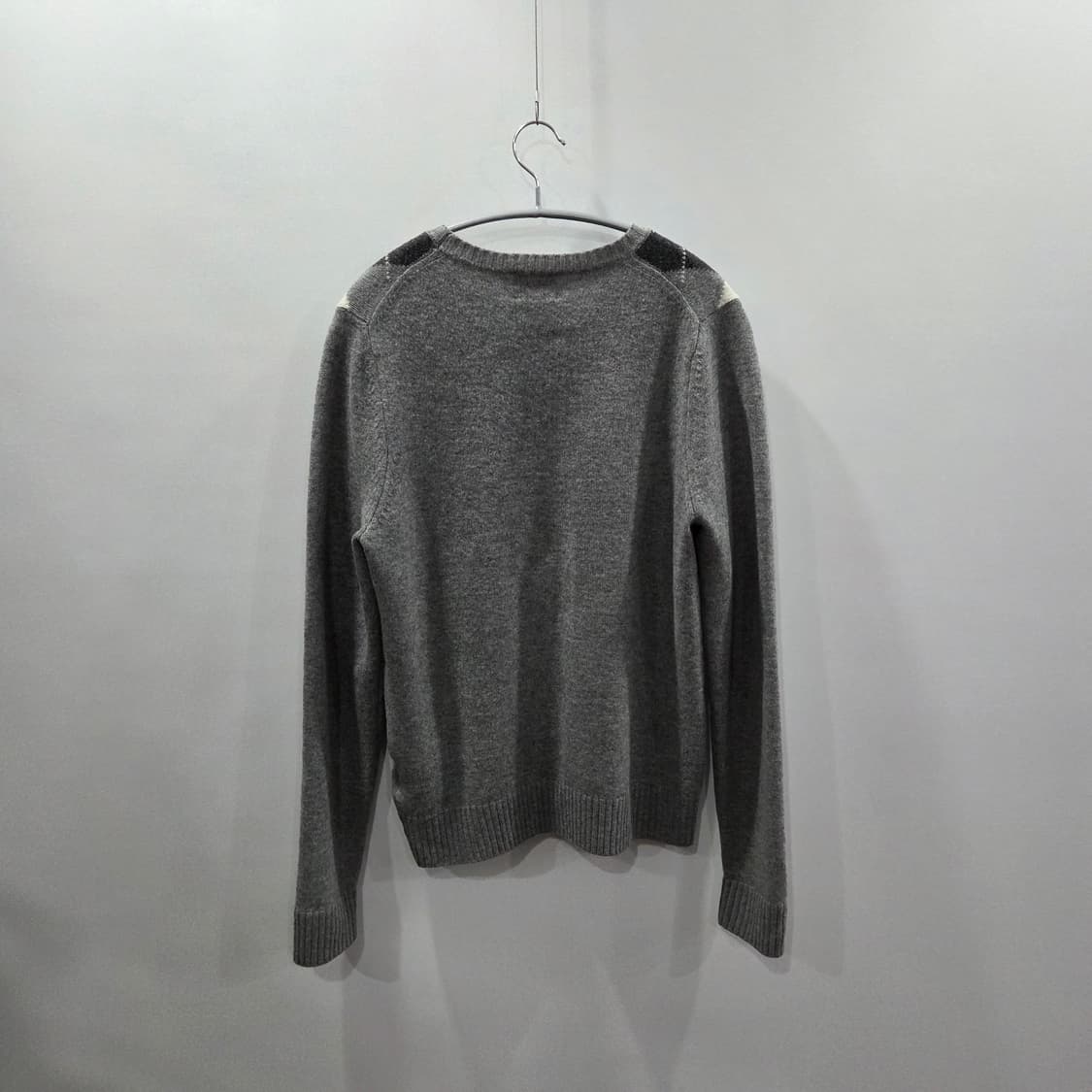 브룩스브라더스 램스울 아가일 니트 S 상품이미지4