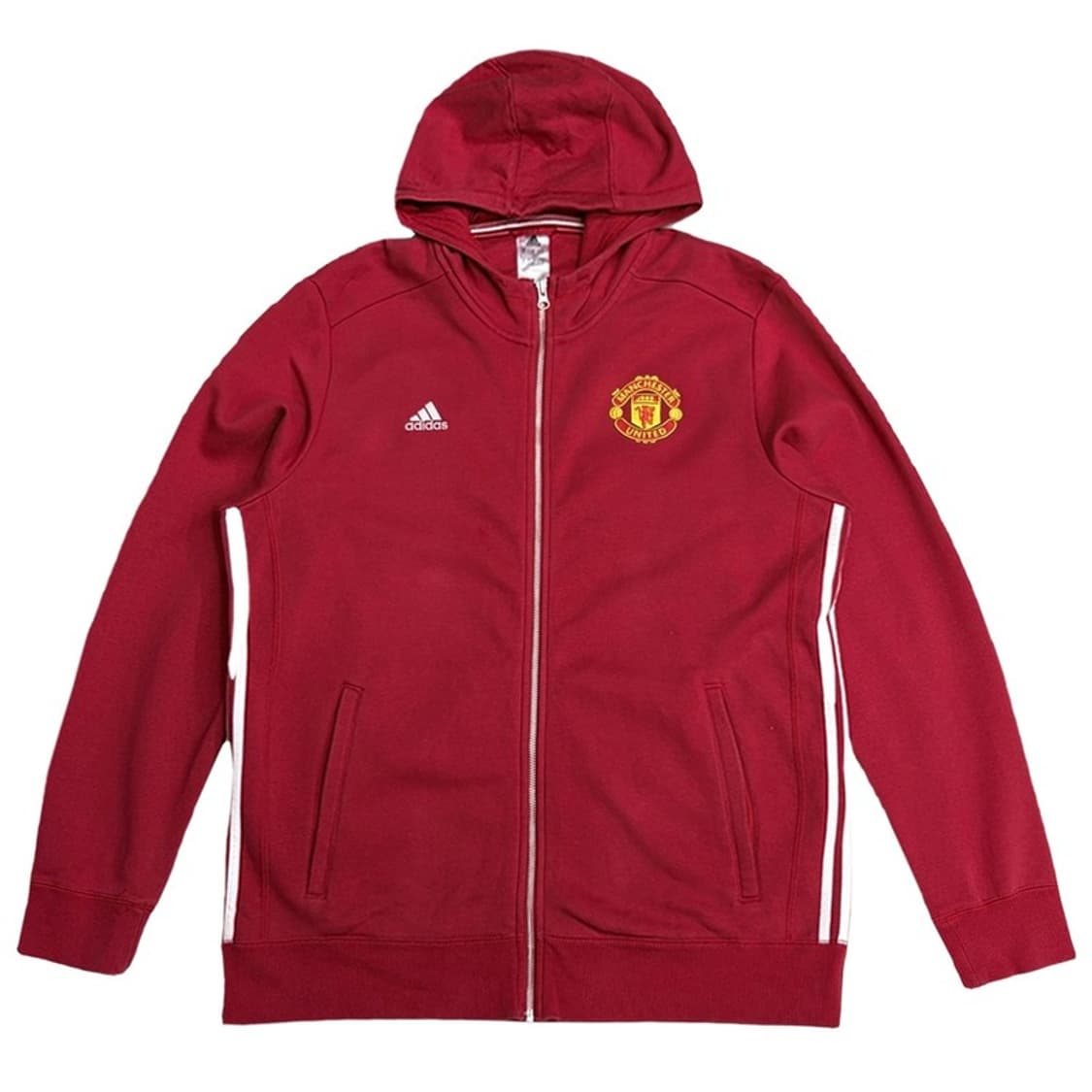 ADIDAS 15-16 맨유 3S 후드집업 XL 상품이미지1