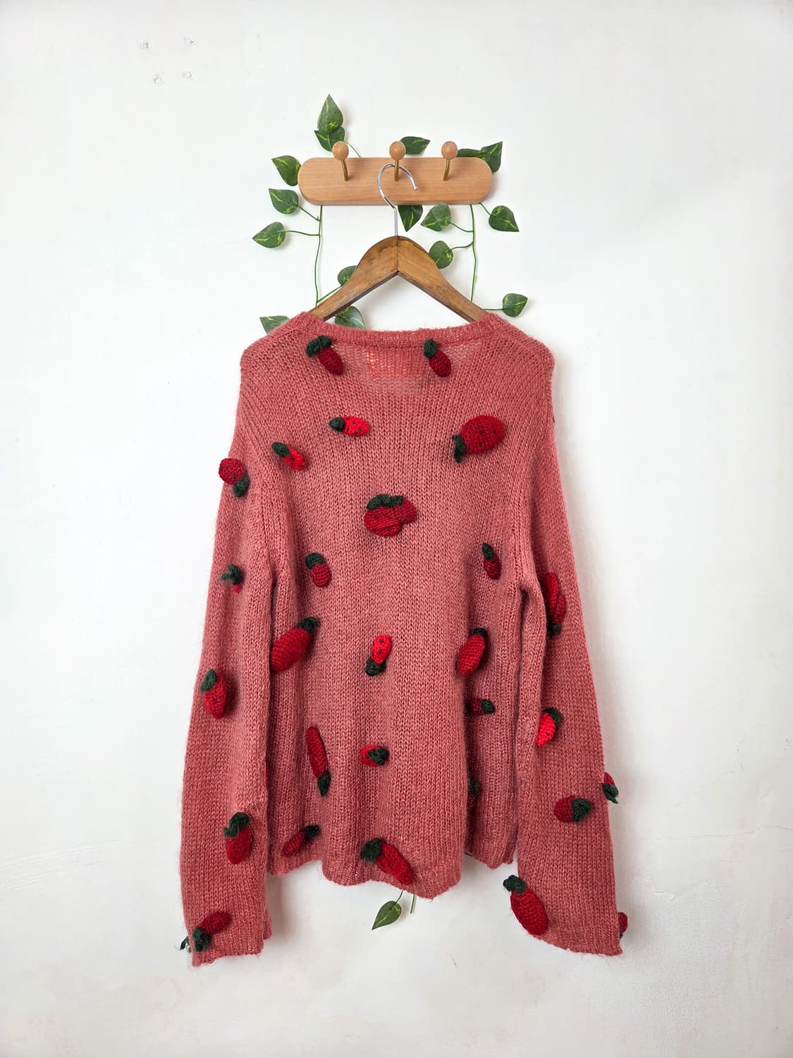 PINK HOUSE 딸기 가득 가디건 상품이미지5