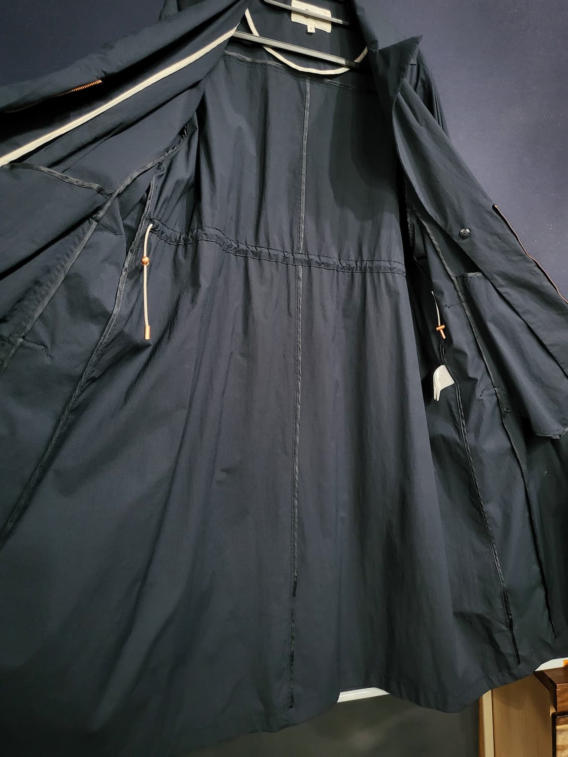 핀턱 지스튜디오 롱자켓 상품이미지5