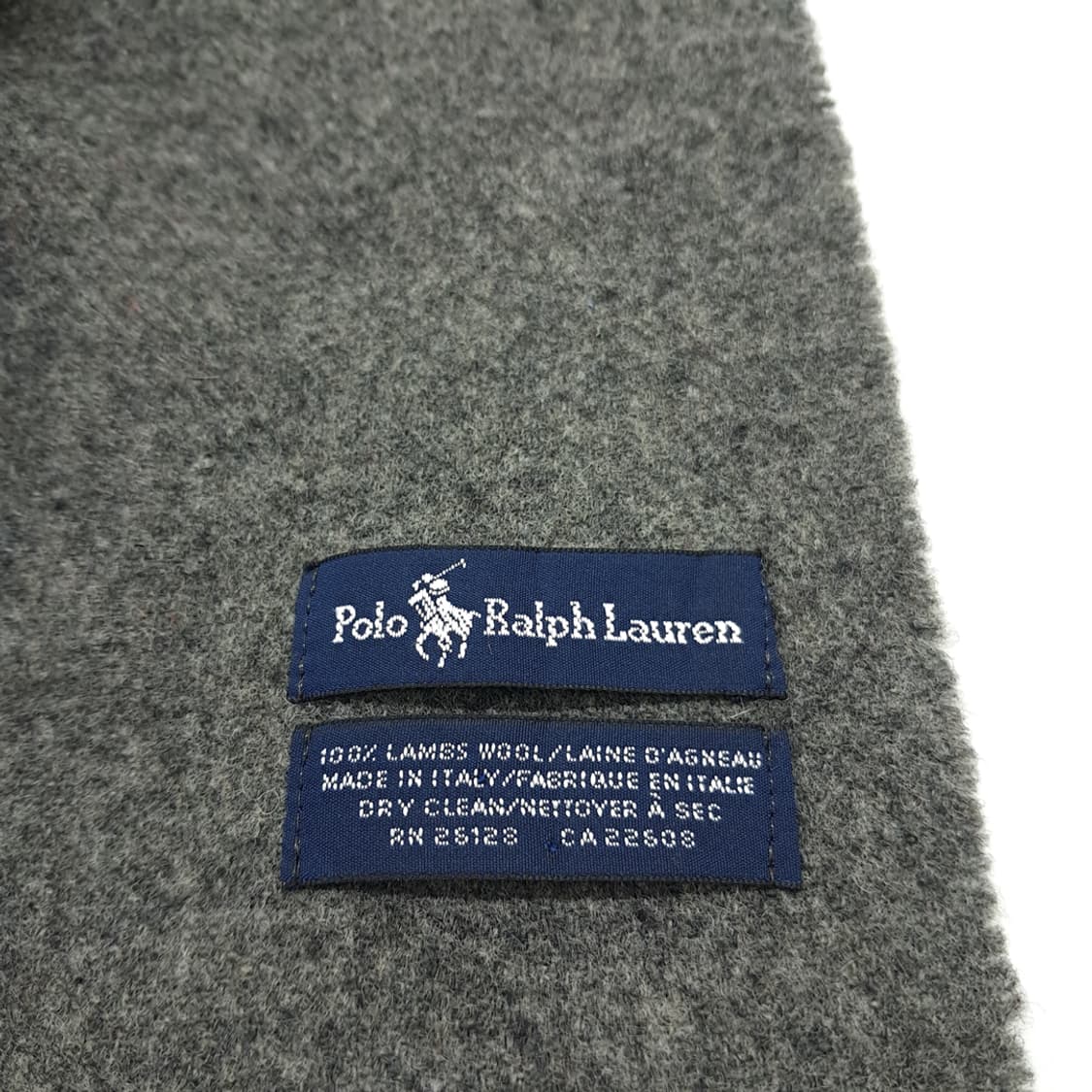 MX260 폴로 랄프로렌 그레이 램스울 목도리 머플러 상품이미지6