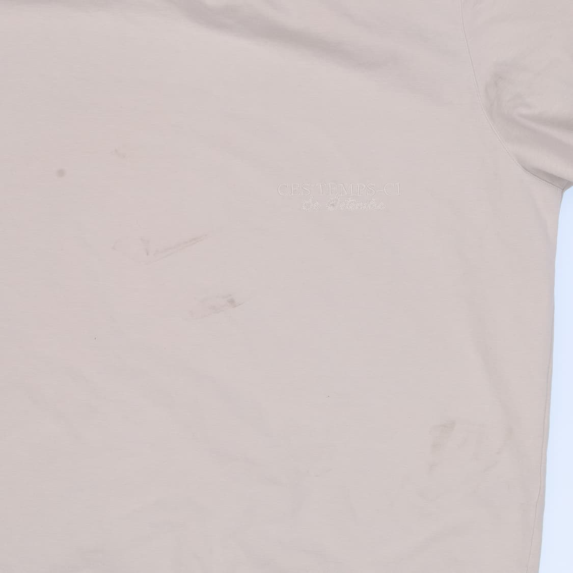 105 한섬 시스템 백로고 반팔티 0407M 상품이미지3