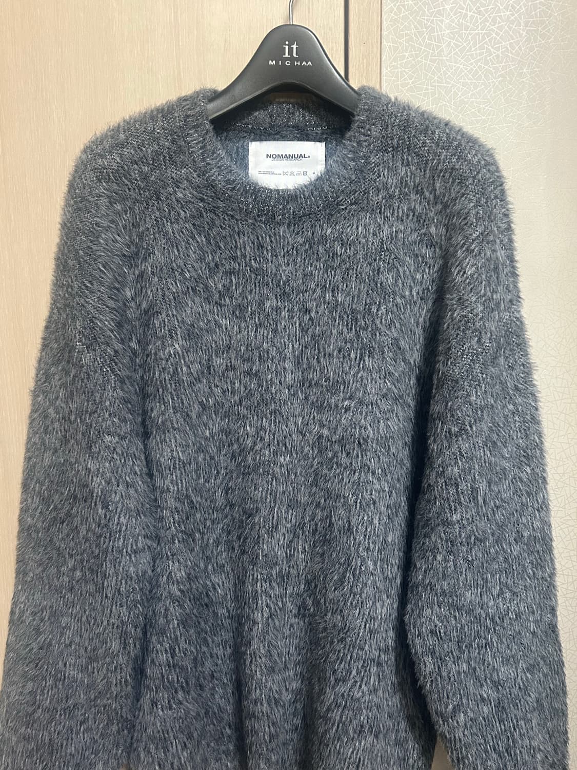 노메뉴얼 헤어리니트 멜란지(m) 상품이미지2