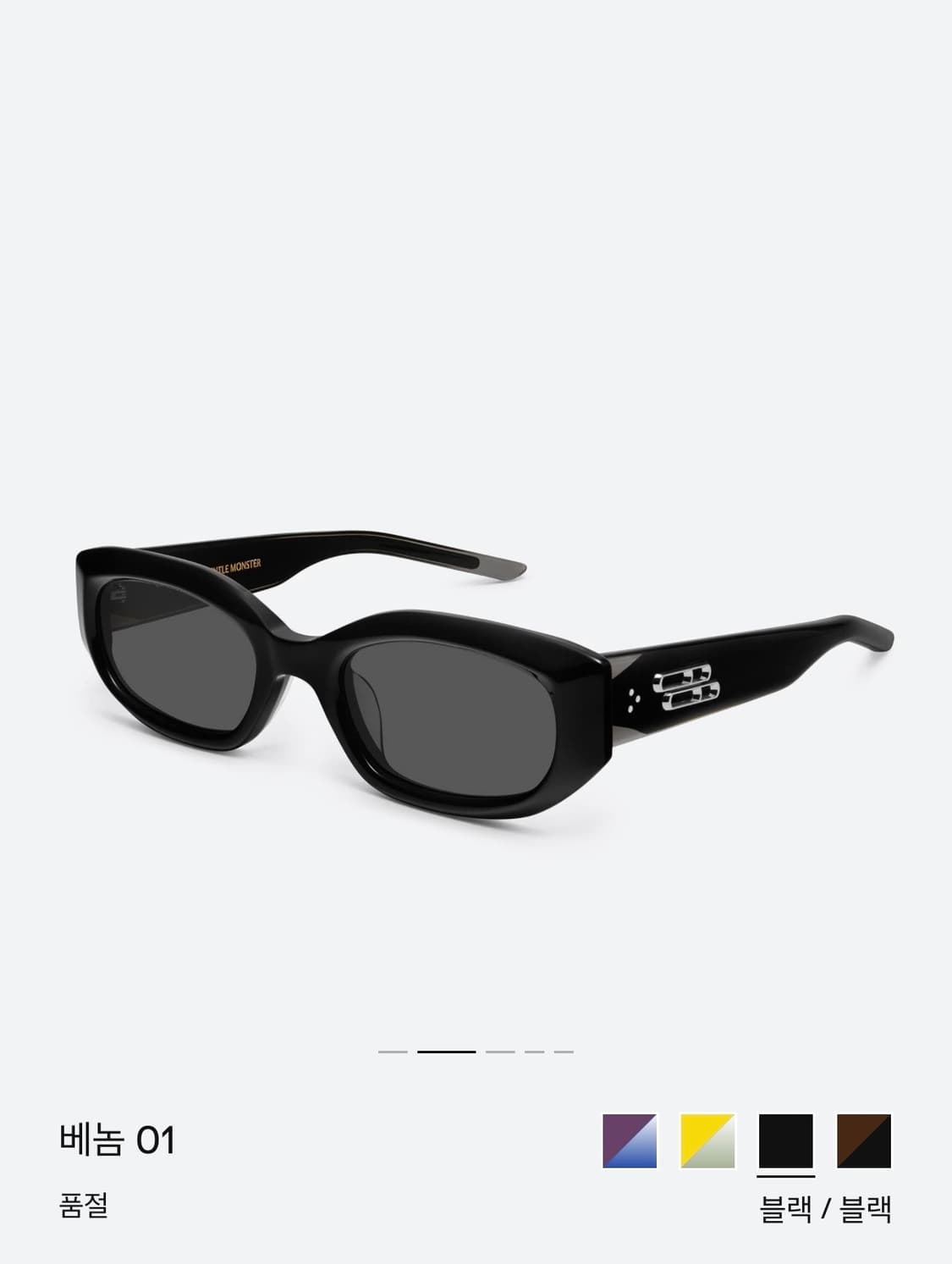 젠틀몬스터 베놈 블랙 상품이미지2