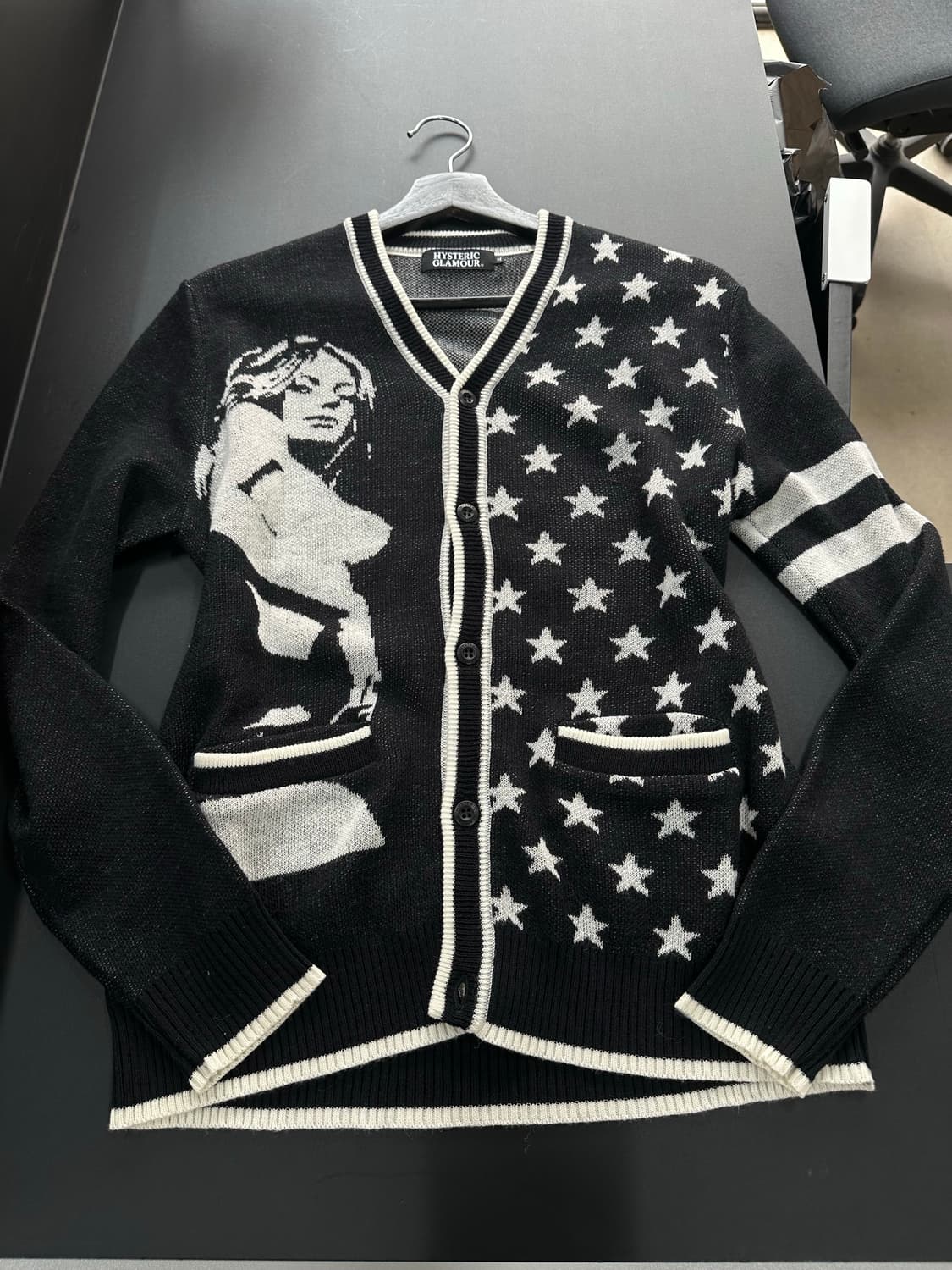 히스테릭글래머 히스걸 스타 니트가디건 상품이미지5