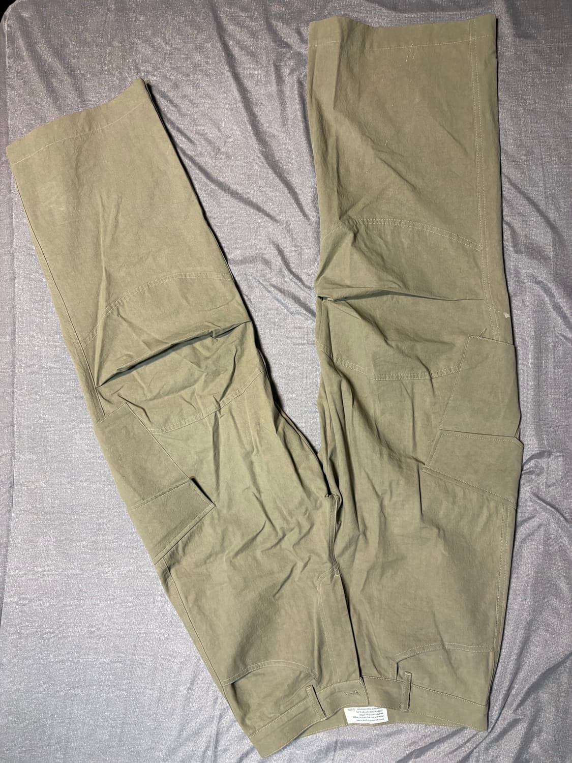 다이브인 베른카고 팬츠 올리브 베이지 1사이즈 상품이미지5