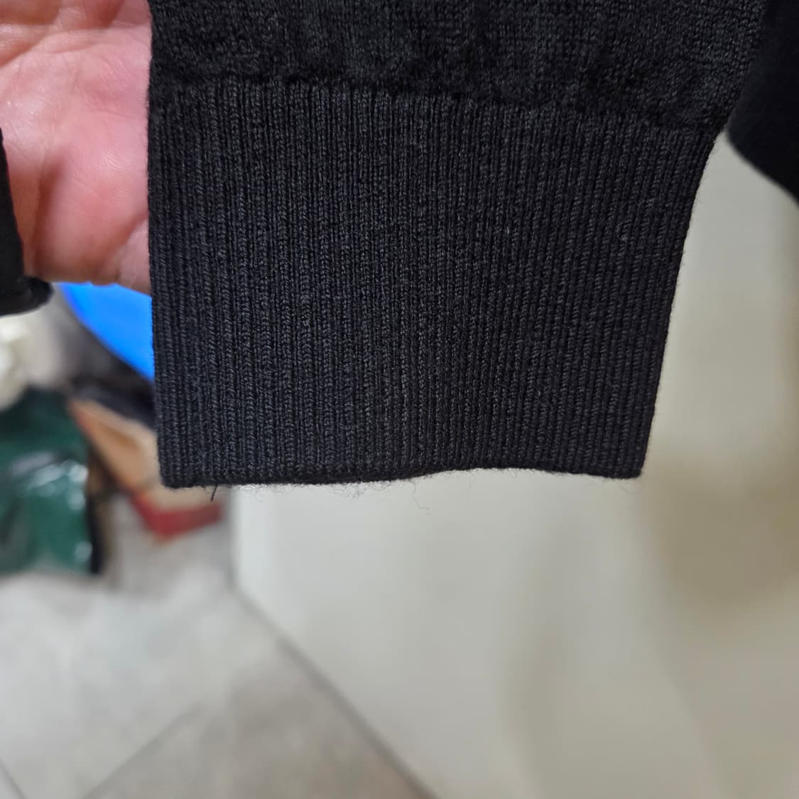 pxg 폴라 하프 니트 집업 상품이미지5