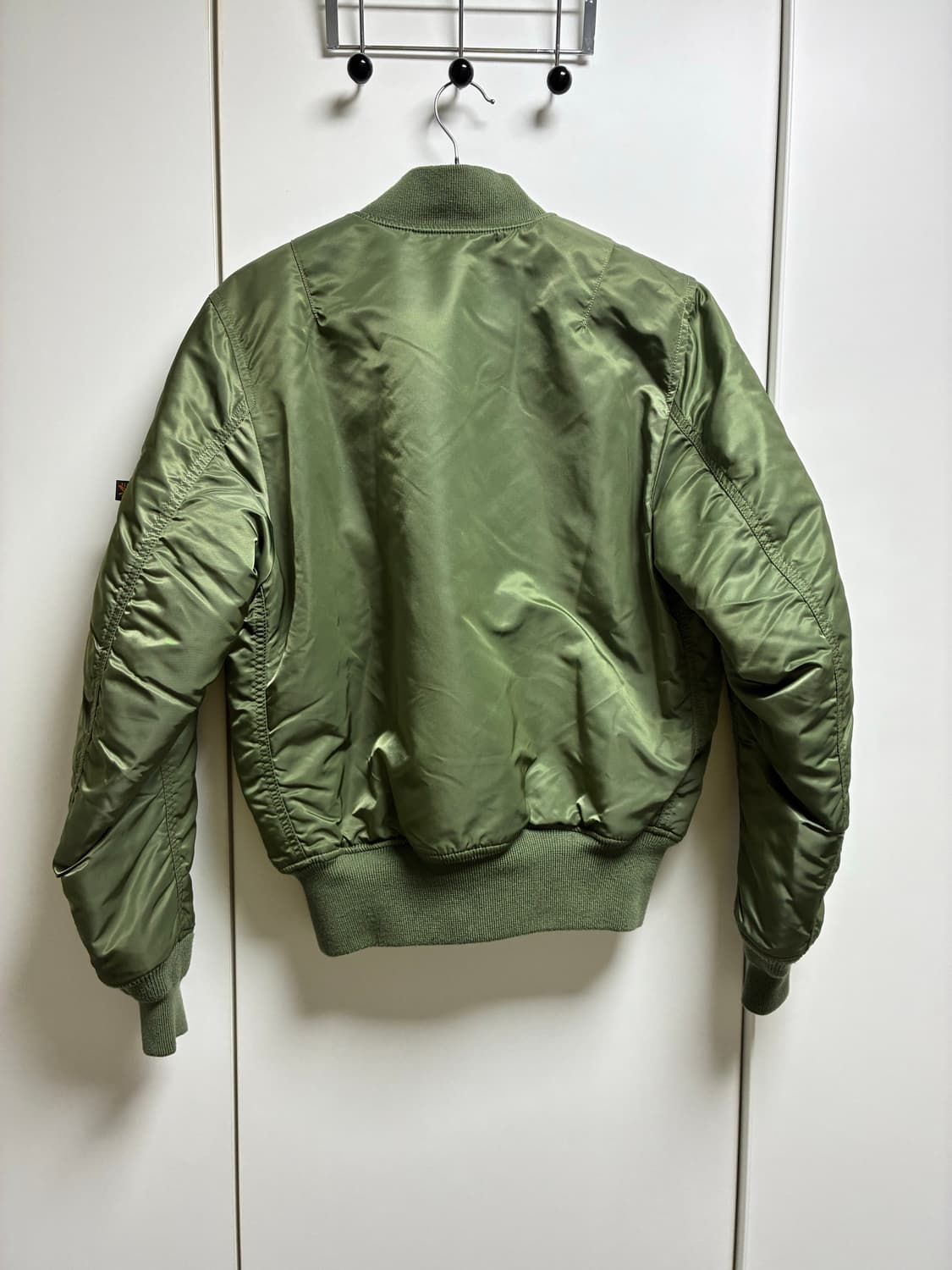 알파인더스트리 ma-1 레귤러핏 리버시블 xs(세이지그린) 상품이미지2