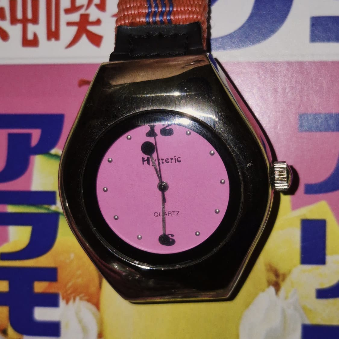 00s 히스테릭글래머 아날로그 핑크 손목 시계 상품이미지6