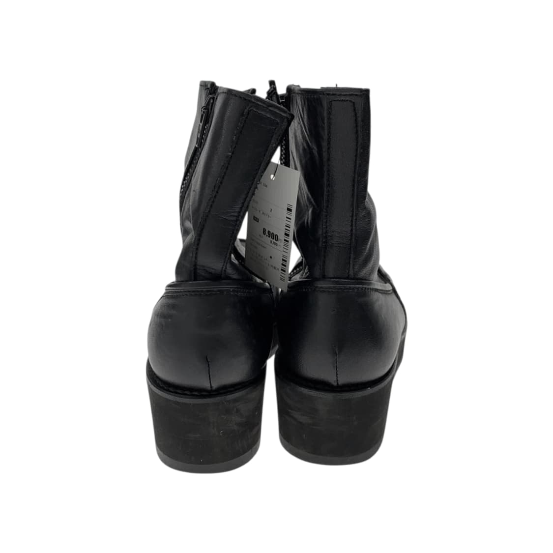 요지 야마모토 스무스레더 플랫폼 부츠 상품이미지3