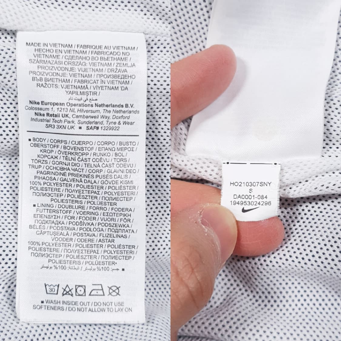 실측 L) 나이키 신형 24ss NSW 윈드러너 바람막이 후드 러닝 자켓 상품이미지10