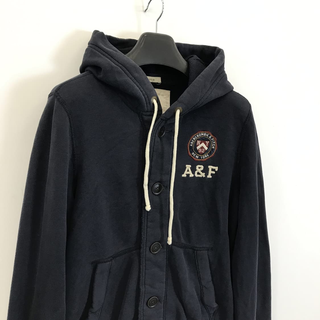 아베크롬비 Y2K 버튼 로고 후드집업 [M] 상품이미지2