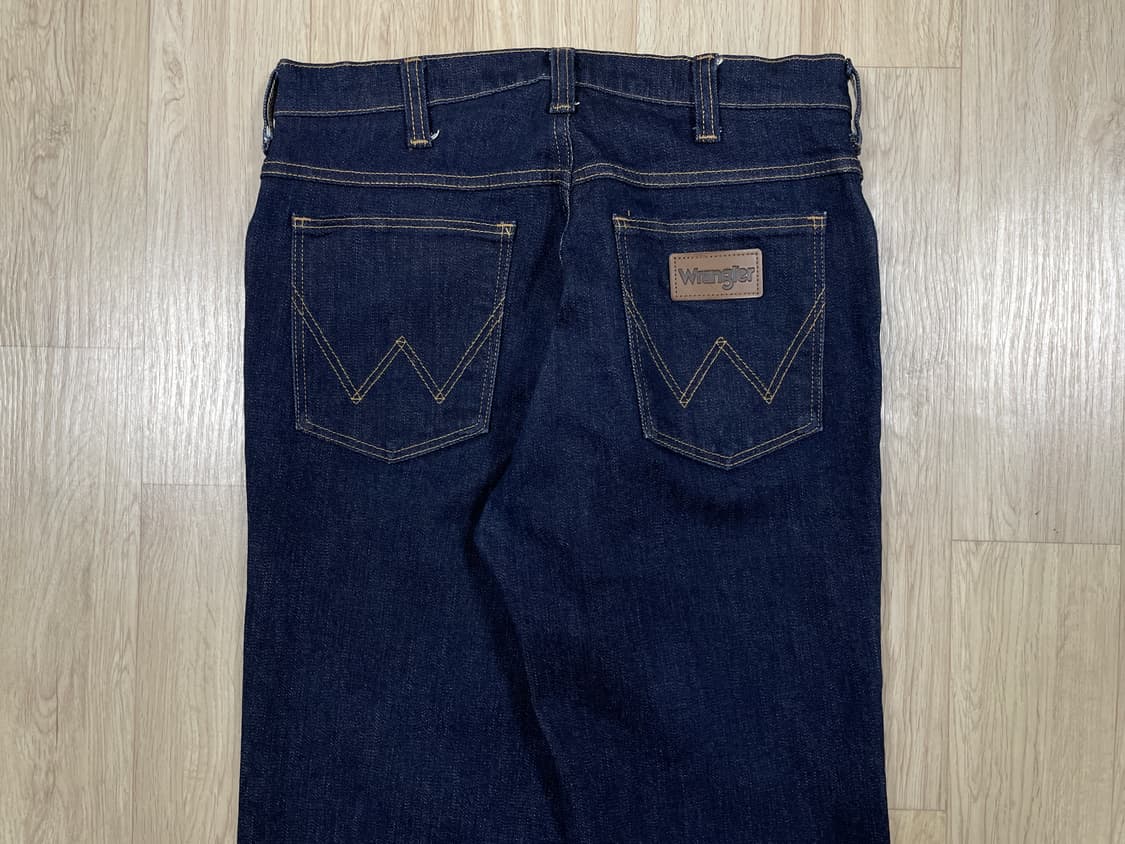 30) 랭글러 재팬 레귤러핏 진청 데님팬츠 상품이미지7