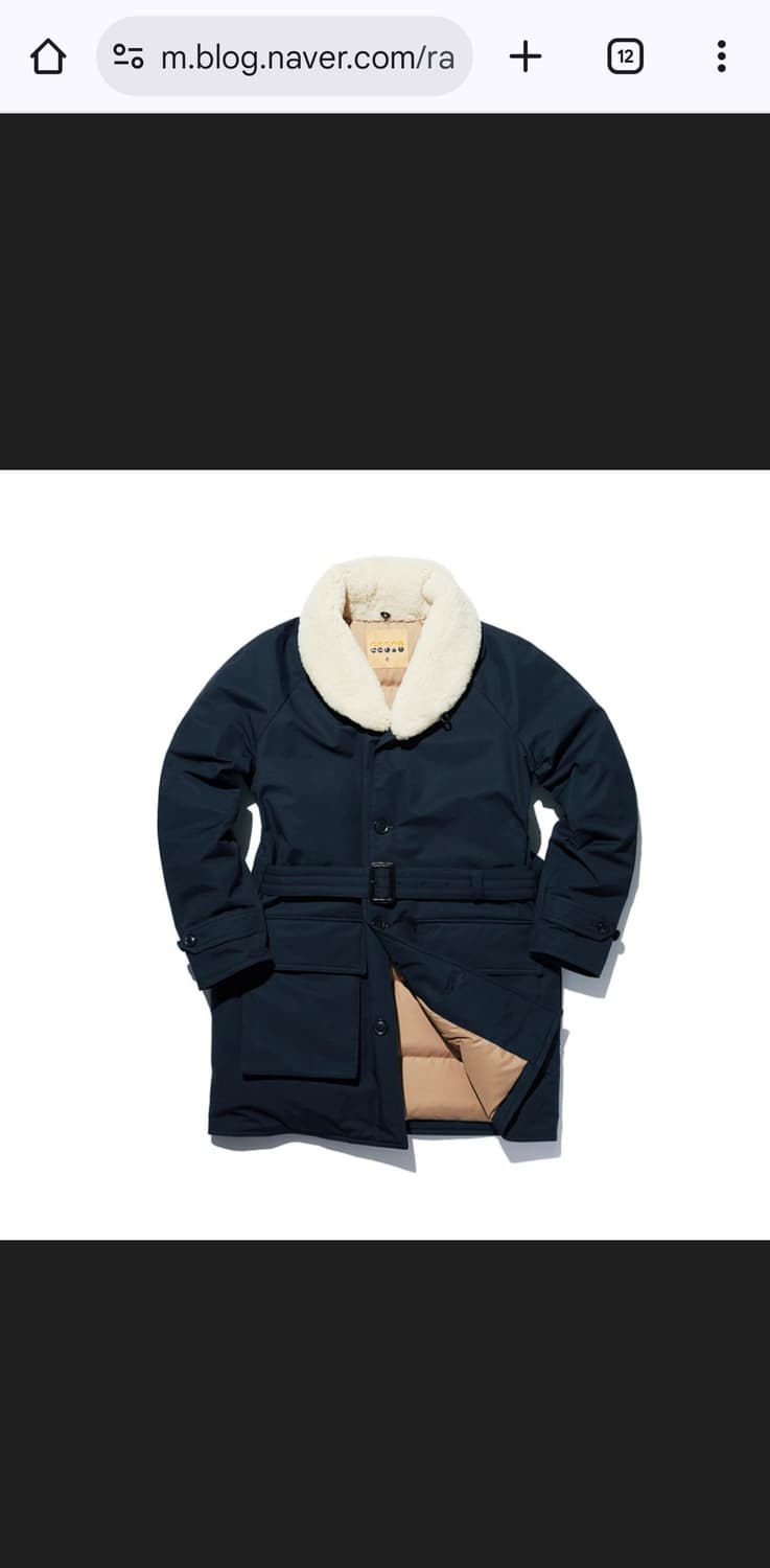 에스파이 패딩 코트 L  상품이미지1