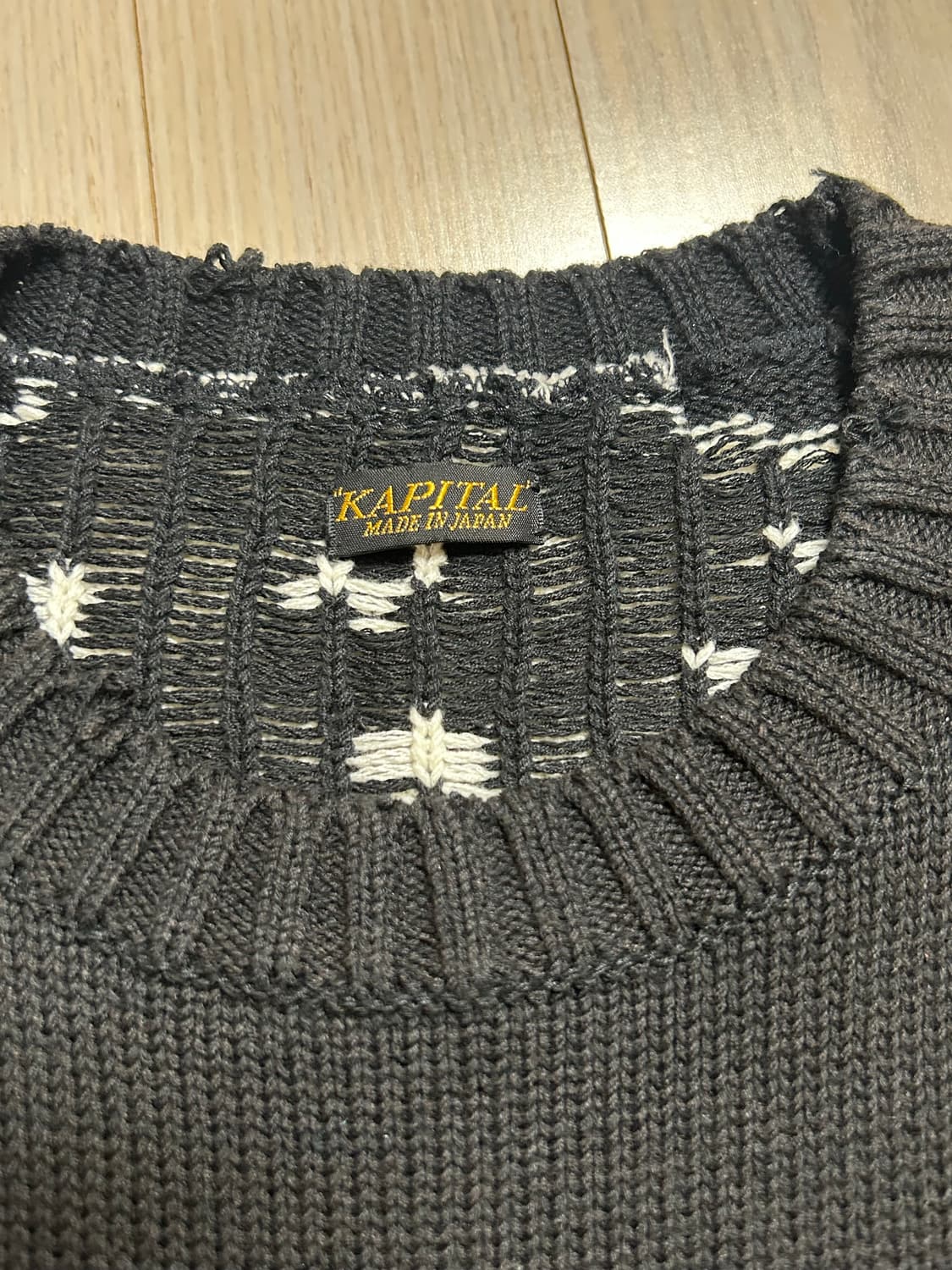 캐피탈 본 니트 베스트 상품이미지3