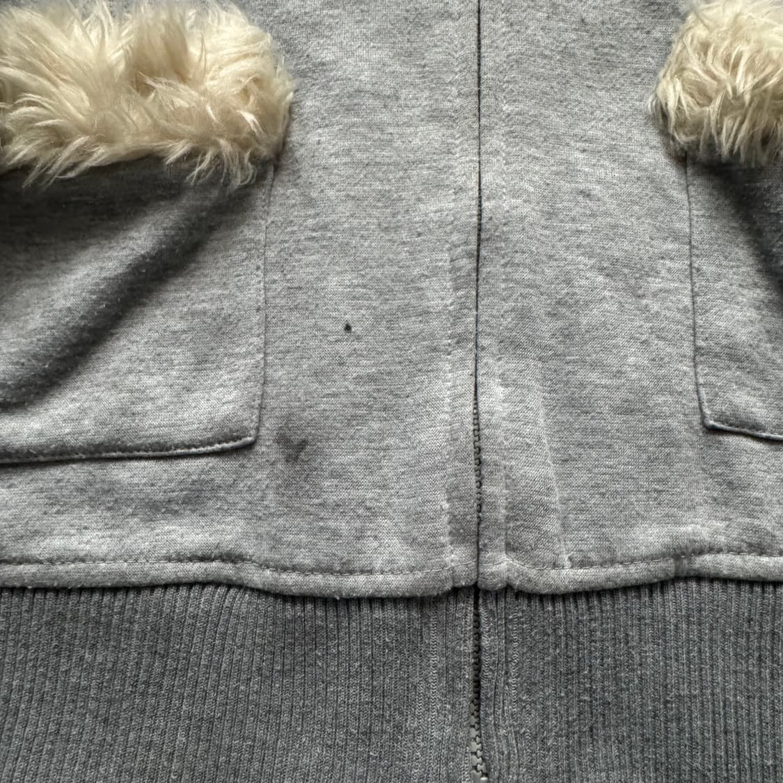 INNERPRESS 일본빈티지 노드후드집업 y2k후드집업 모리걸 M 38 상품이미지5